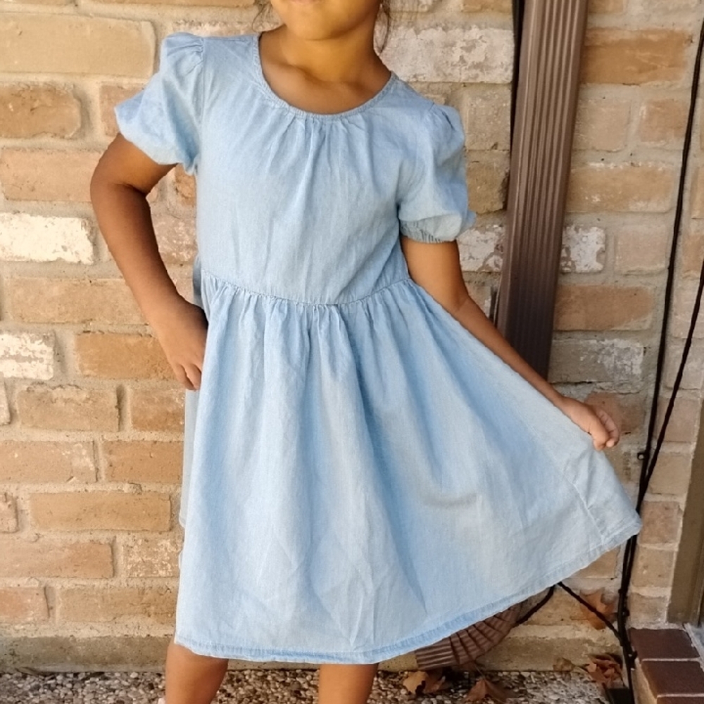 Light Blue Kids Dress